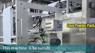 Snus Powder Packing Machine