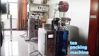 de machine van de theeverpakking